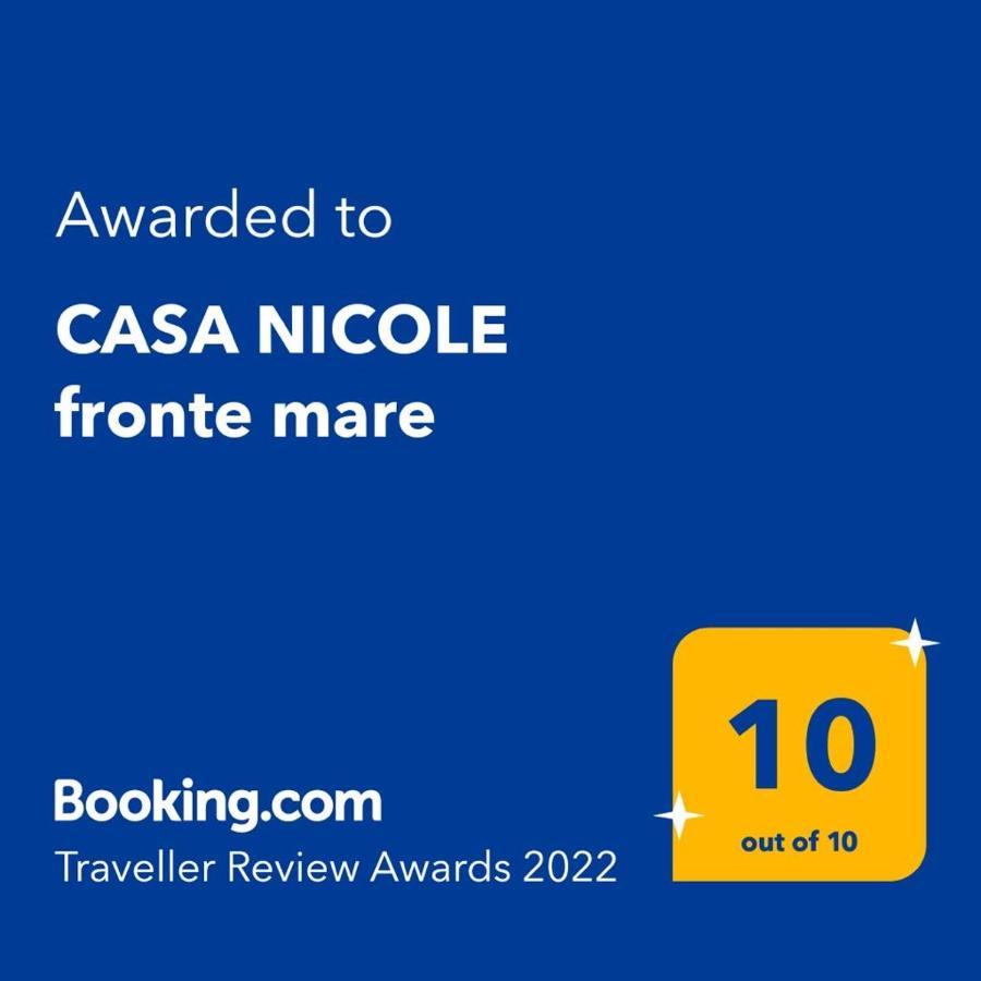 Villa Casa Nicole Fronte Mare Giardini-Naxos Exterior foto