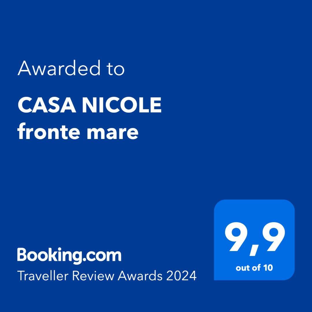 Villa Casa Nicole Fronte Mare Giardini-Naxos Exterior foto